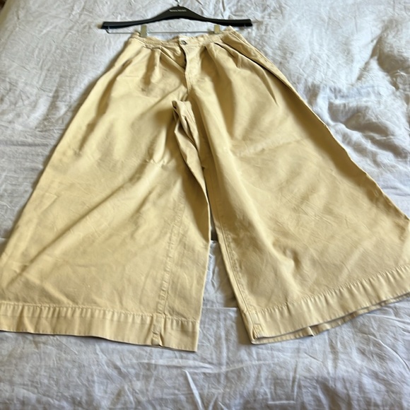 Doen Valentin Pant Tan color, thick cotton Sz 0 / my favorite pants - Picture 3 of 13